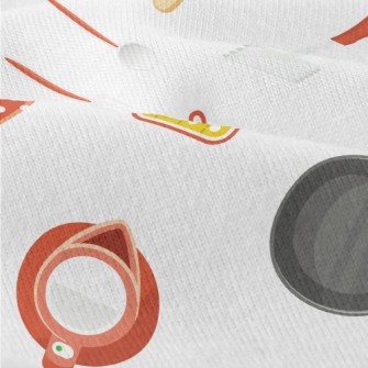 Cute Polka Dot Kitchenware Modern Jersey
