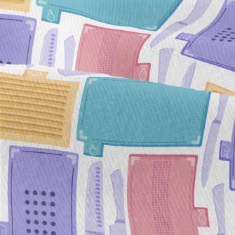 Colorful Target Plate Knife Modern Jersey