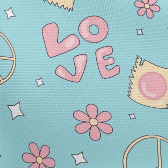 Love And Peace Packaging Pongee