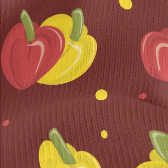 Classic Bicolor Bell Pepper Stretch Jersey