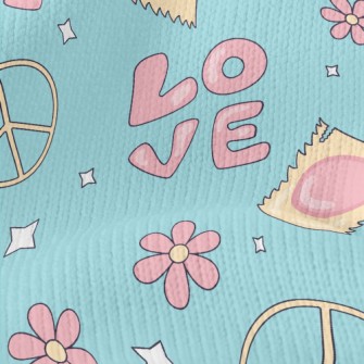 Love And Peace Packaging Stretch Jersey