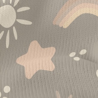 Sun Rainbow Stars Stretch Jersey