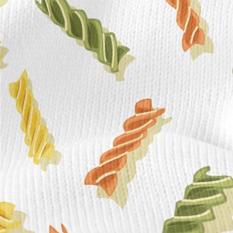 Three-color Italian Curly Past Stretch Jersey