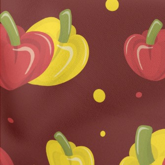 Classic Bicolor Bell Pepper Lightweight Cotton Poplin