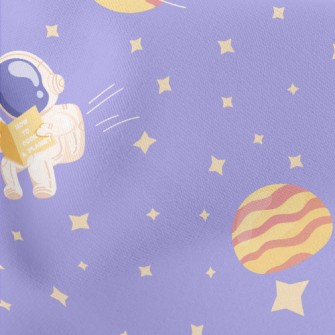 Planet-hopping Astronaut Lightweight Cotton Poplin