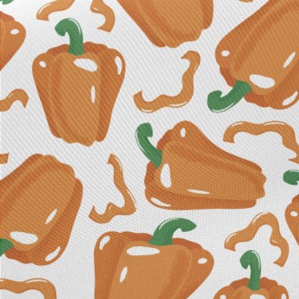 Healthy Glossy Bell Peppers Midweight Cotton Poplin