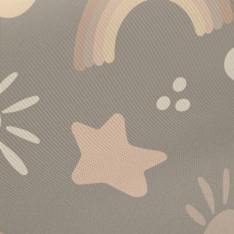 Sun Rainbow Stars Midweight Cotton Poplin