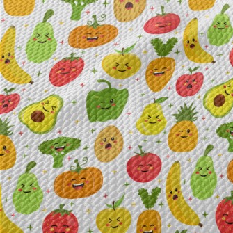 Happy Expression Vegetables Birdseye Piqué