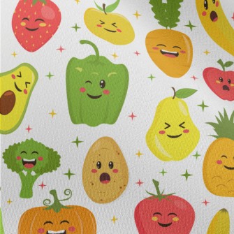 Happy Expression Vegetables Chiffon