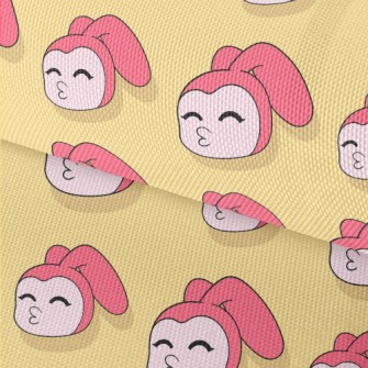 Pouting Bunny Girl Waterproof Oxford