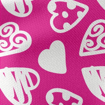 Graffiti Pattern Love Heart Waterproof Canvas