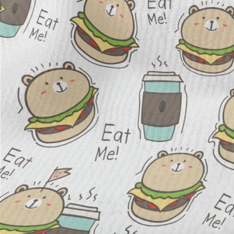Bear Shaped Burger Terry