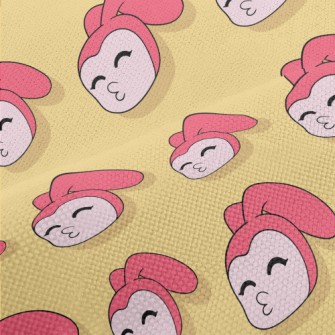Pouting Bunny Girl Performance Linen