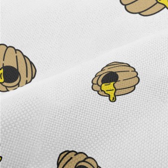 Cartoon Beehive Pattern Performance Linen