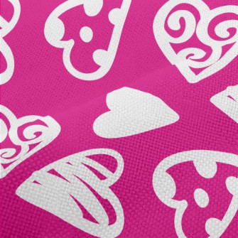 Graffiti Pattern Love Heart Performance Linen