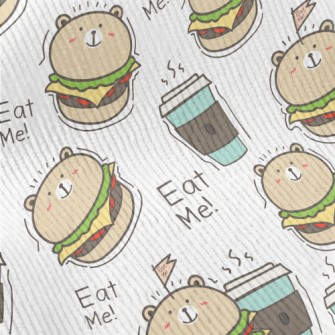 Bear Shaped Burger Standard Corduroy