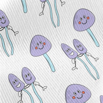 Funny Purple Mushroom Standard Corduroy