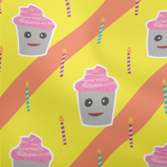 Cup Cake With Candles Dobby