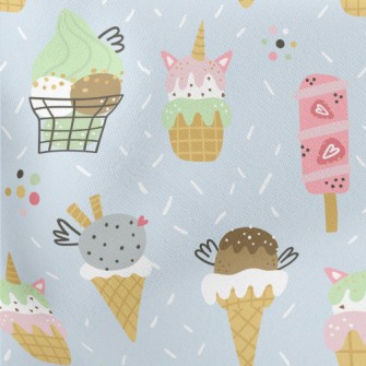 Cartoon Ice Cream Stretch Ponte
