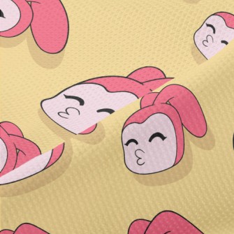 Pouting Bunny Girl Piqué