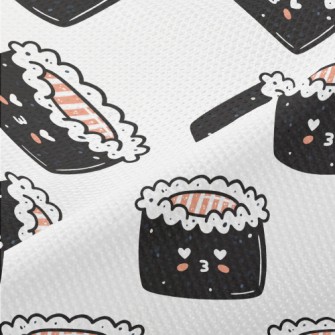 Cute Pouty Sushi Piqué