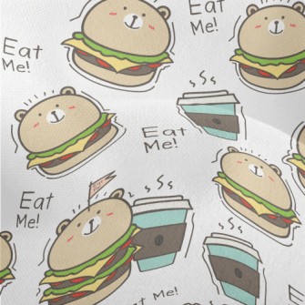 Bear Shaped Burger Lightweight Performance Linen