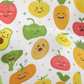 Happy Expression Vegetables Lightweight Performance Linen