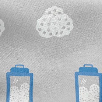 Indonesian Traditional Cookies Jersey Backed Fleece