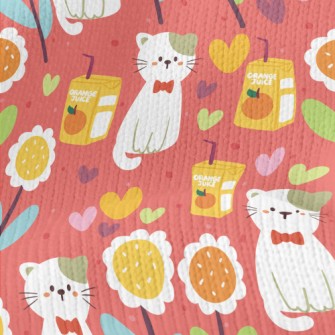 Cat And Orange Juice Stretch Jersey