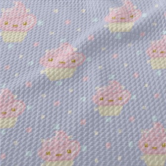 Knitted Cup Cake Birdseye Piqué