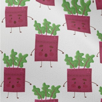 Beet Shape Patch Chiffon