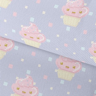 Knitted Cup Cake Waterproof Oxford