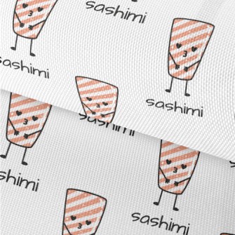 Cute Pouty Sashimi Waterproof Oxford