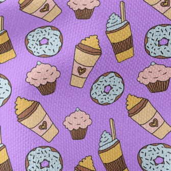 Milkshakes And Baked Desserts Waterproof Canvas