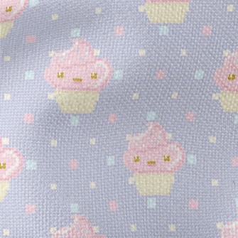 Knitted Cup Cake Waterproof Canvas