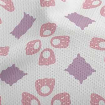 Lovely Round-leaved Bellflower Athletic Mesh Flat Back