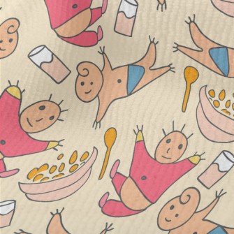 Doodle Baby With Food Terry