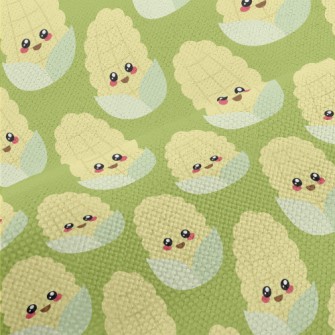 Cute Smiling Corn Performance Linen