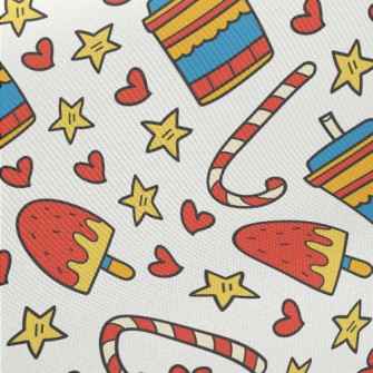 Popsicles &amp; Candy Twill