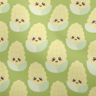 Cute Smiling Corn Dobby