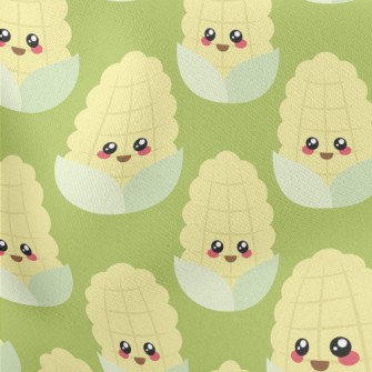 Cute Smiling Corn Stretch Ponte