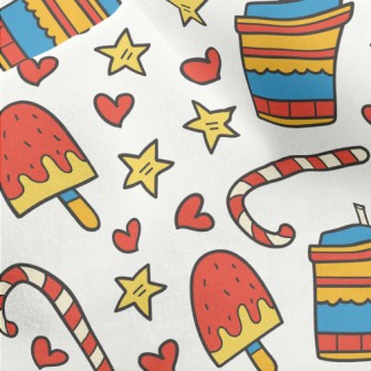 Popsicles &amp; Candy Micro Fleece