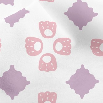 Lovely Round-leaved Bellflower Micro Fleece