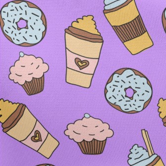 Milkshakes And Baked Desserts Pongee