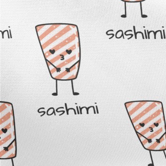 Cute Pouty Sashimi Pongee