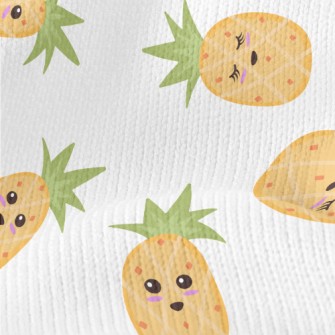 Cartoon Expression Pineapple Stretch Jersey