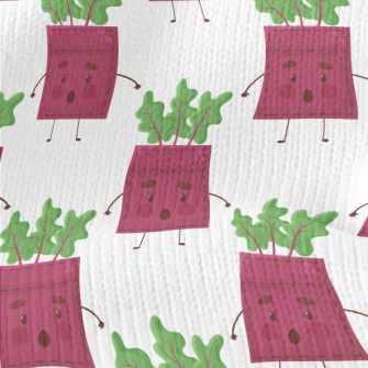 Beet Shape Patch Stretch Jersey