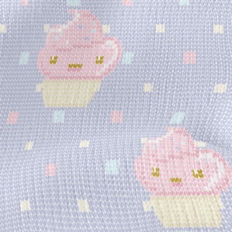 Knitted Cup Cake Stretch Jersey