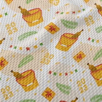 Happy Party Champagne Bucket Birdseye Piqué