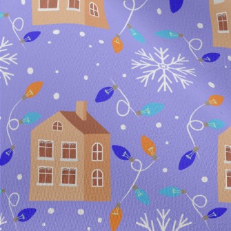 Christmas Decorations House Chiffon